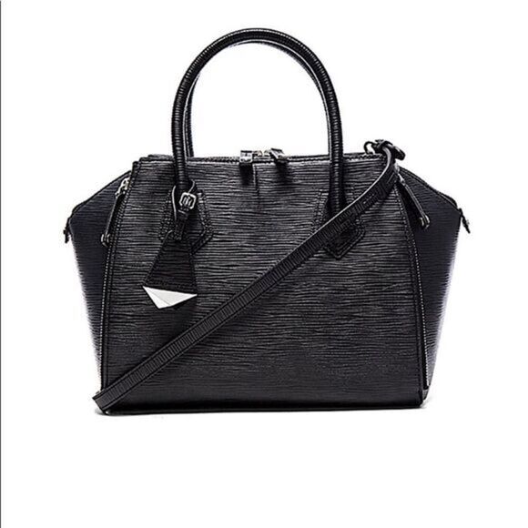 REBECCA MINKOFF PERRY WAVE MINI SATCHEL BAG - Picture 1 of 16